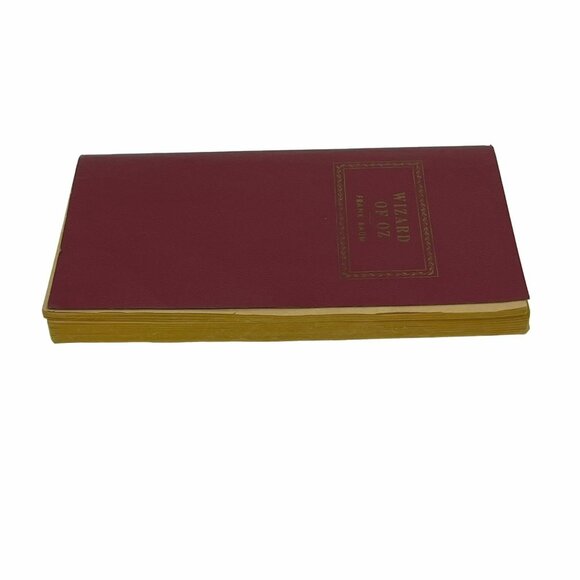 Vintage Wizard of Oz Frank Baum Leatherette Paperback Family Classics Novel - Picture 6 of 9